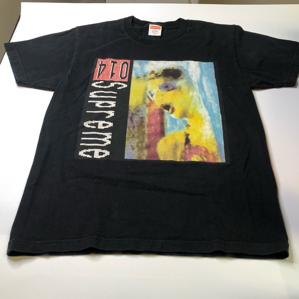 Supreme Swimmer Men’s Size Medium Black T-Shirt - Picture 1 of 4